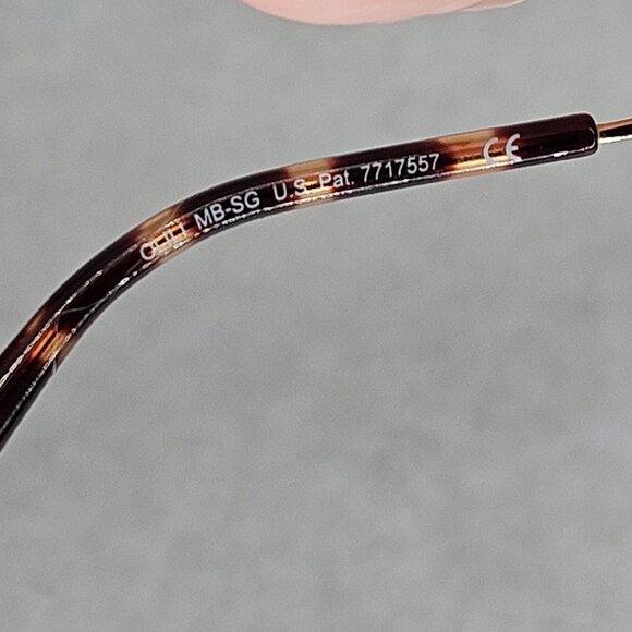 Maui Jim MJ330-10 55-18-145 Leopard Print Sunglasses with Case Dustbag - Picture 7 of 8